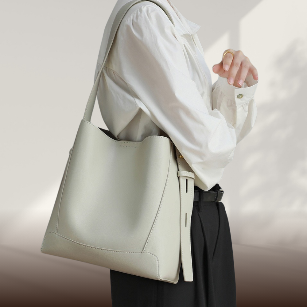 LUMA LOVE | Soft Slouchy Leather Shoulder Bag
