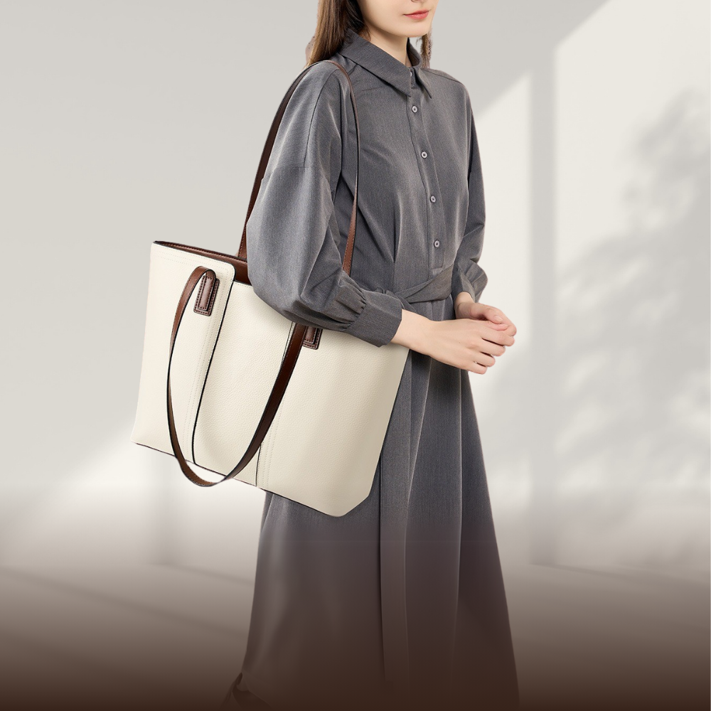 LUMA LOVE | Shopper leather bag with large capacity