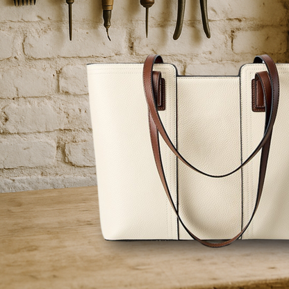 LUMA LOVE | Shopper leather bag with large capacity