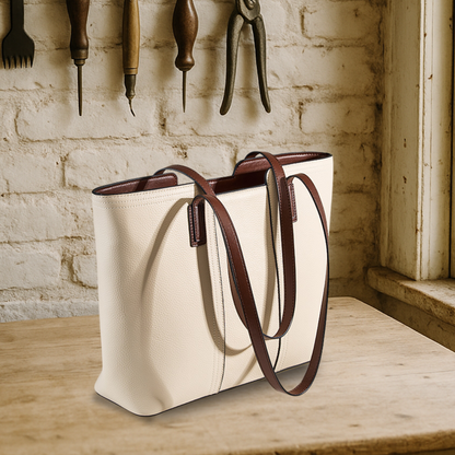 LUMA LOVE | Shopper leather bag with large capacity
