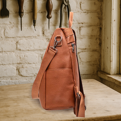 LUMA LOVE | Soft premium leather rucksack
