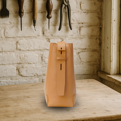 LUMA LOVE | Soft Slouchy Leather Shoulder Bag