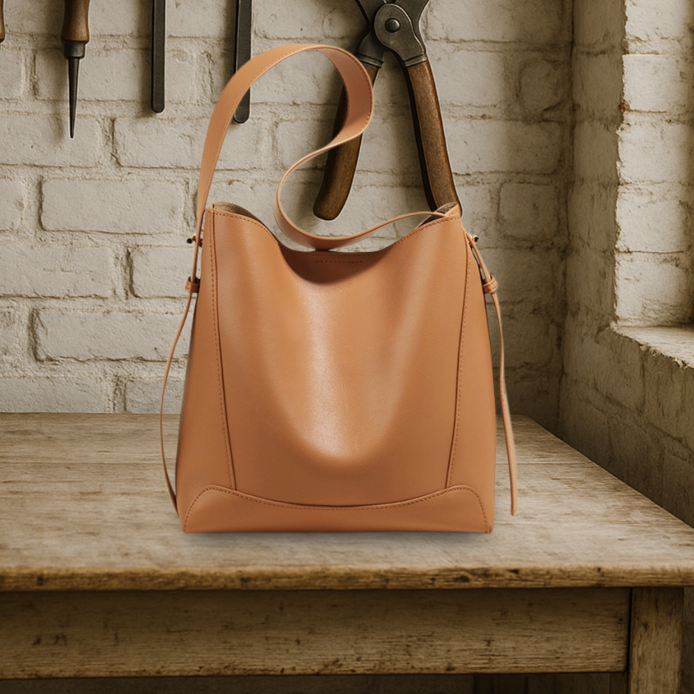 LUMA LOVE | Soft Slouchy Leather Shoulder Bag