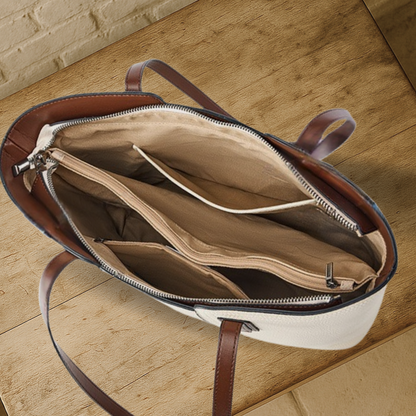 LUMA LOVE | Shopper leather bag with large capacity