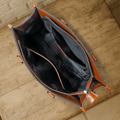LUMA LOVE | Classically elegant tote made of genuine leather