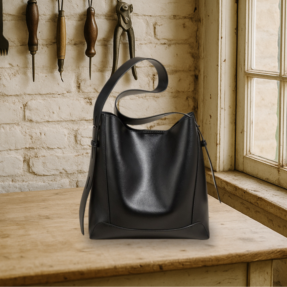 LUMA LOVE | Soft Slouchy Leather Shoulder Bag