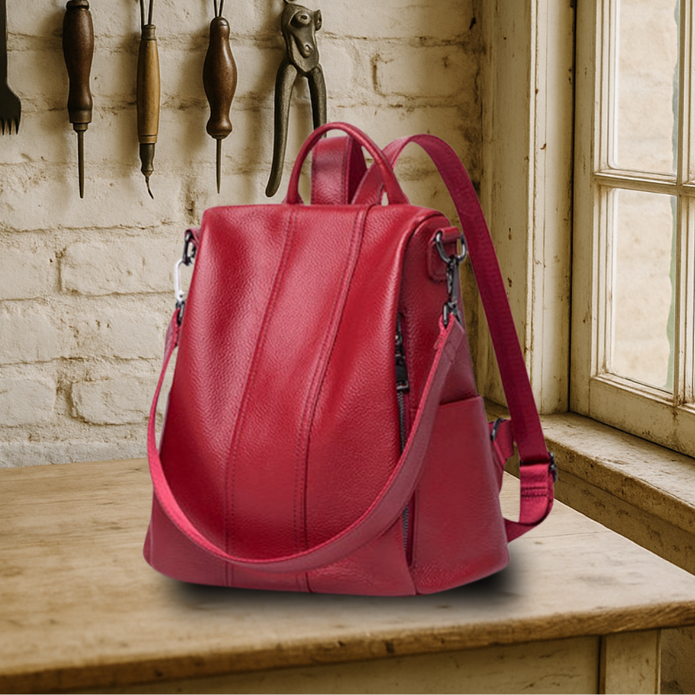 LUMA LOVE | Soft premium leather rucksack