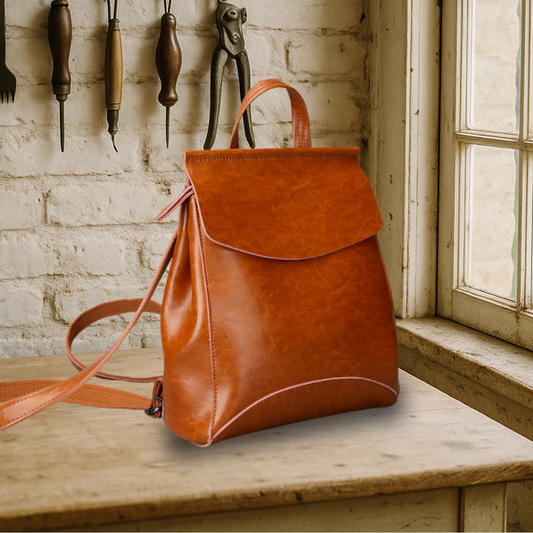 LUMA LOVE | Genuine leather backpack