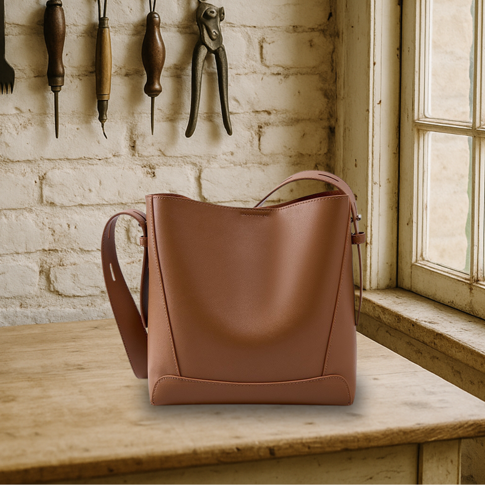 LUMA LOVE | Soft Slouchy Leather Shoulder Bag
