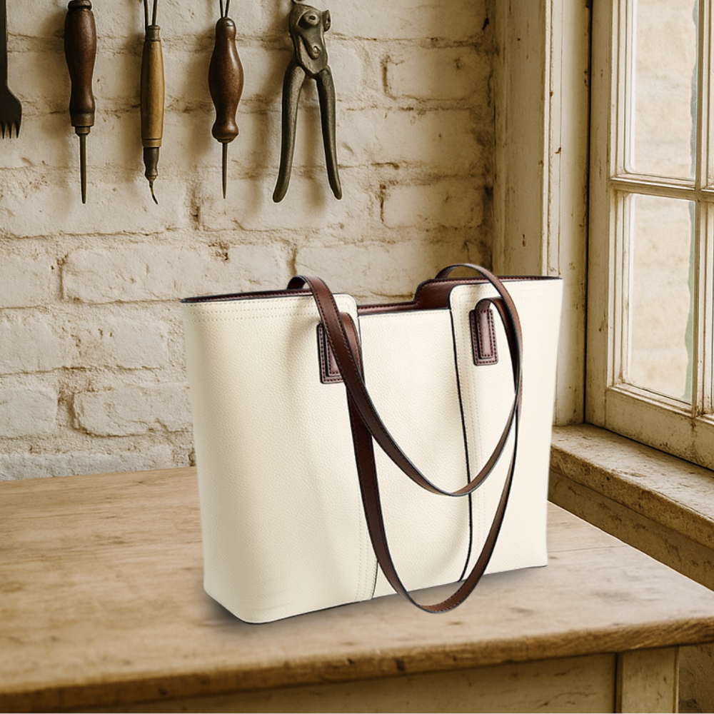 LUMA LOVE | Shopper leather bag with large capacity